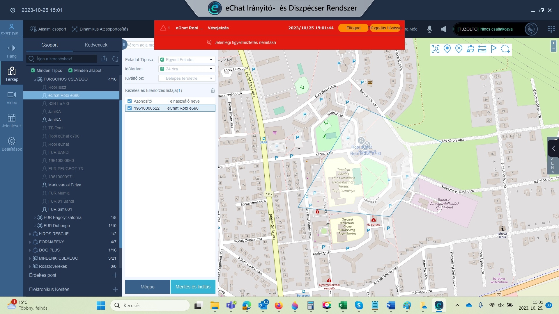 eChat dispatcher