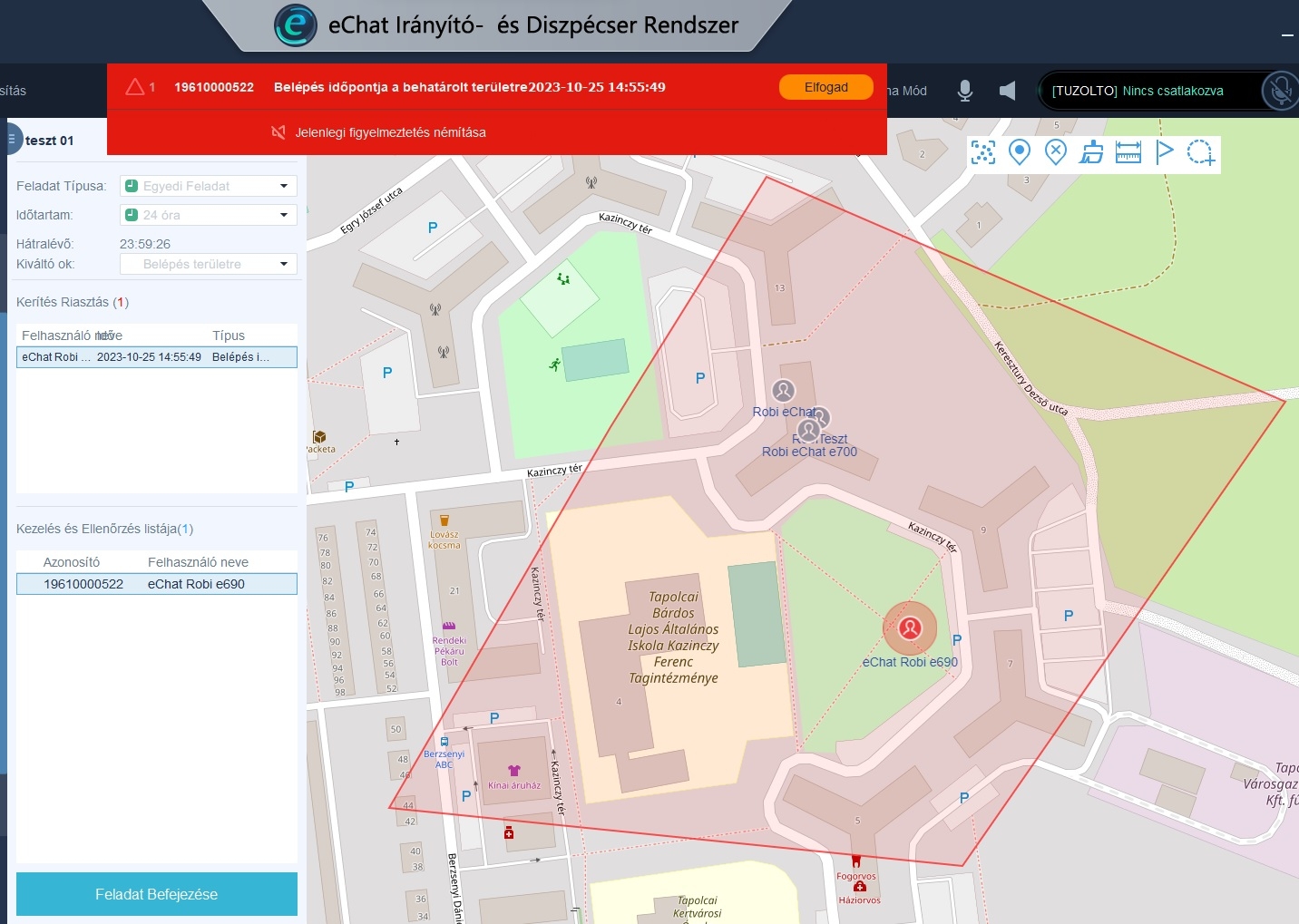 eChat dispatcher