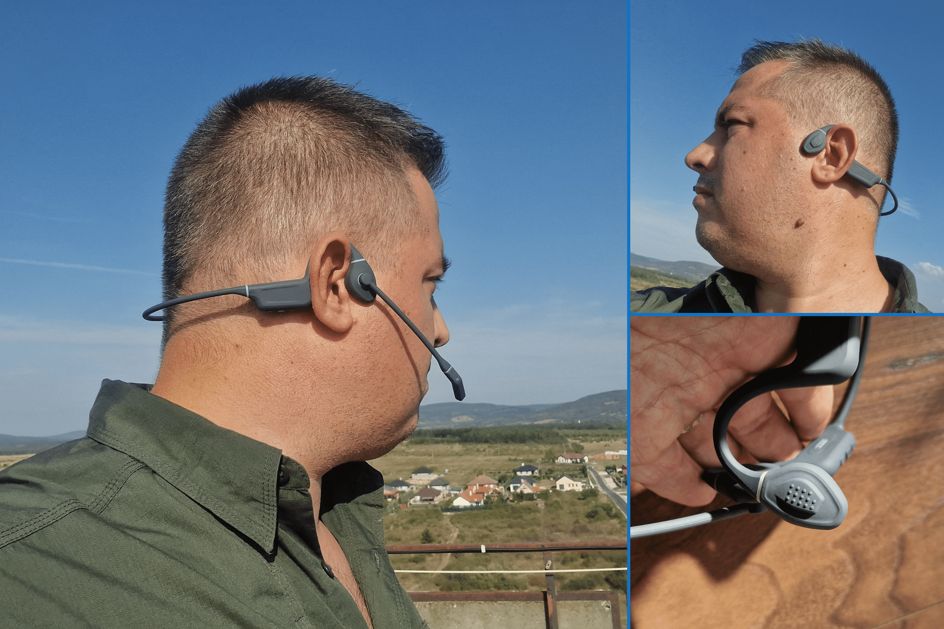 Dellking DP-8 Bluetooth PTT csontvezetéses fejszett