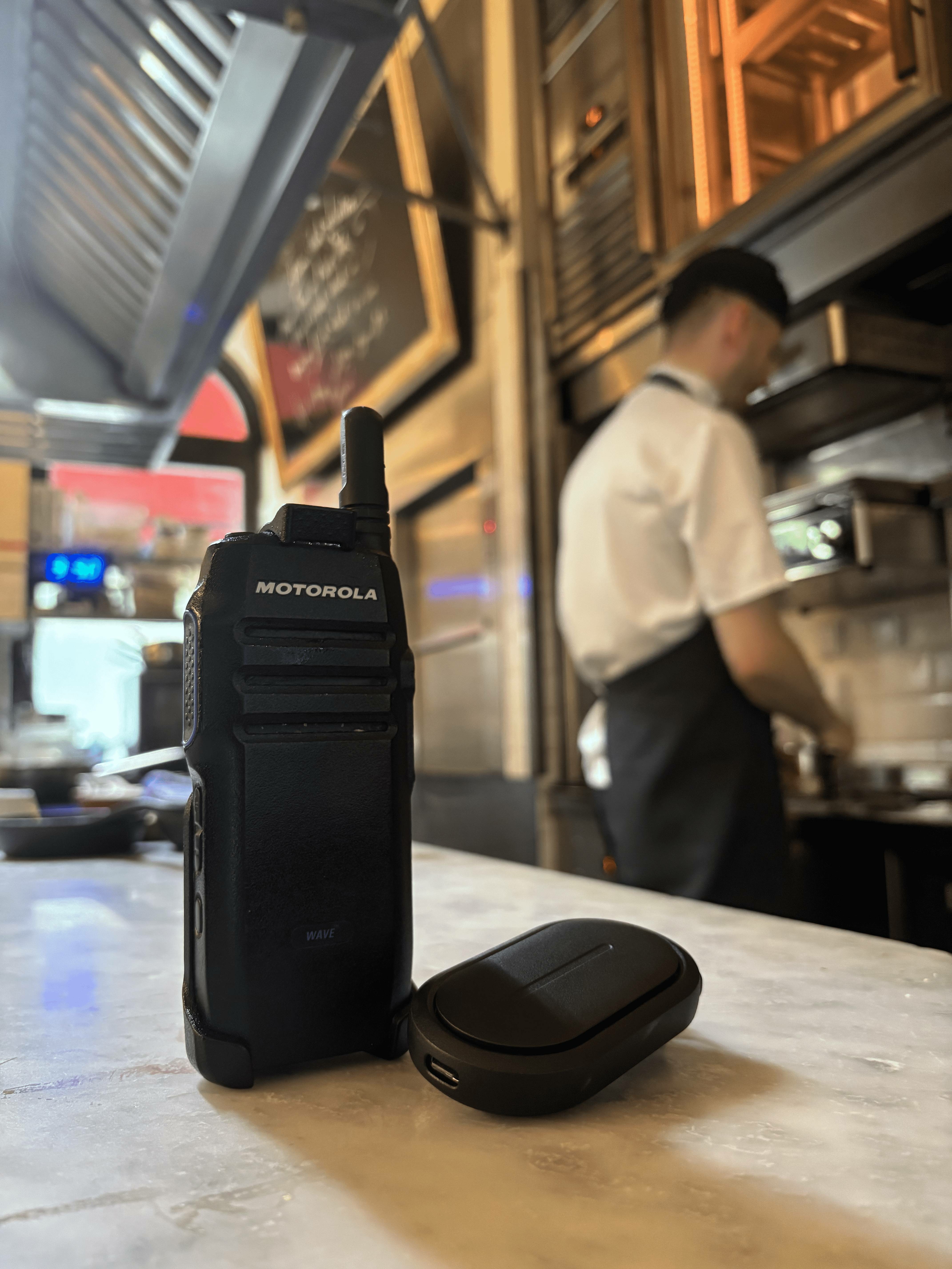 Motorola WAVE adóvevők a Déryné látványkonyhájában