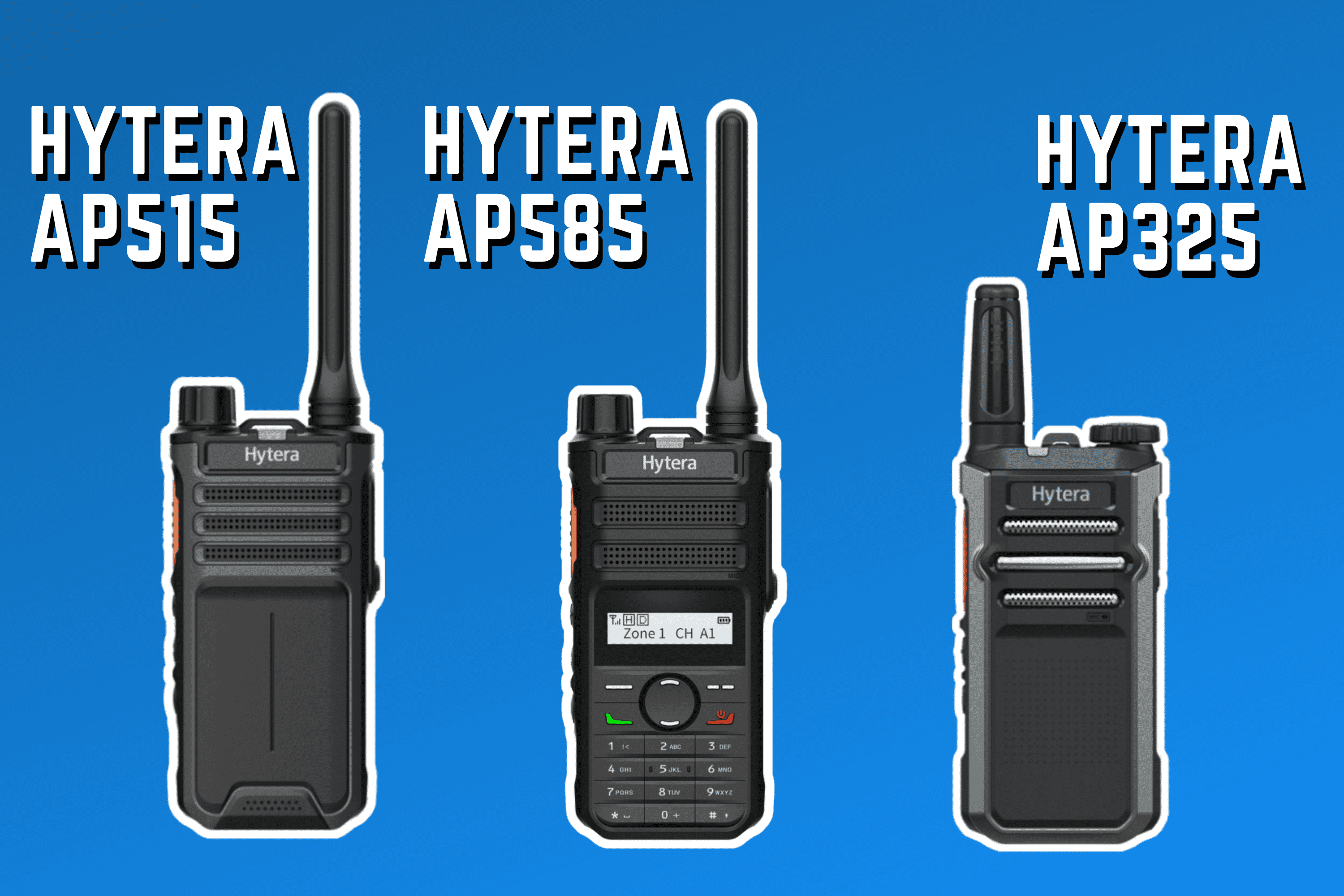 Hytera AP szériás DMR adóvevők