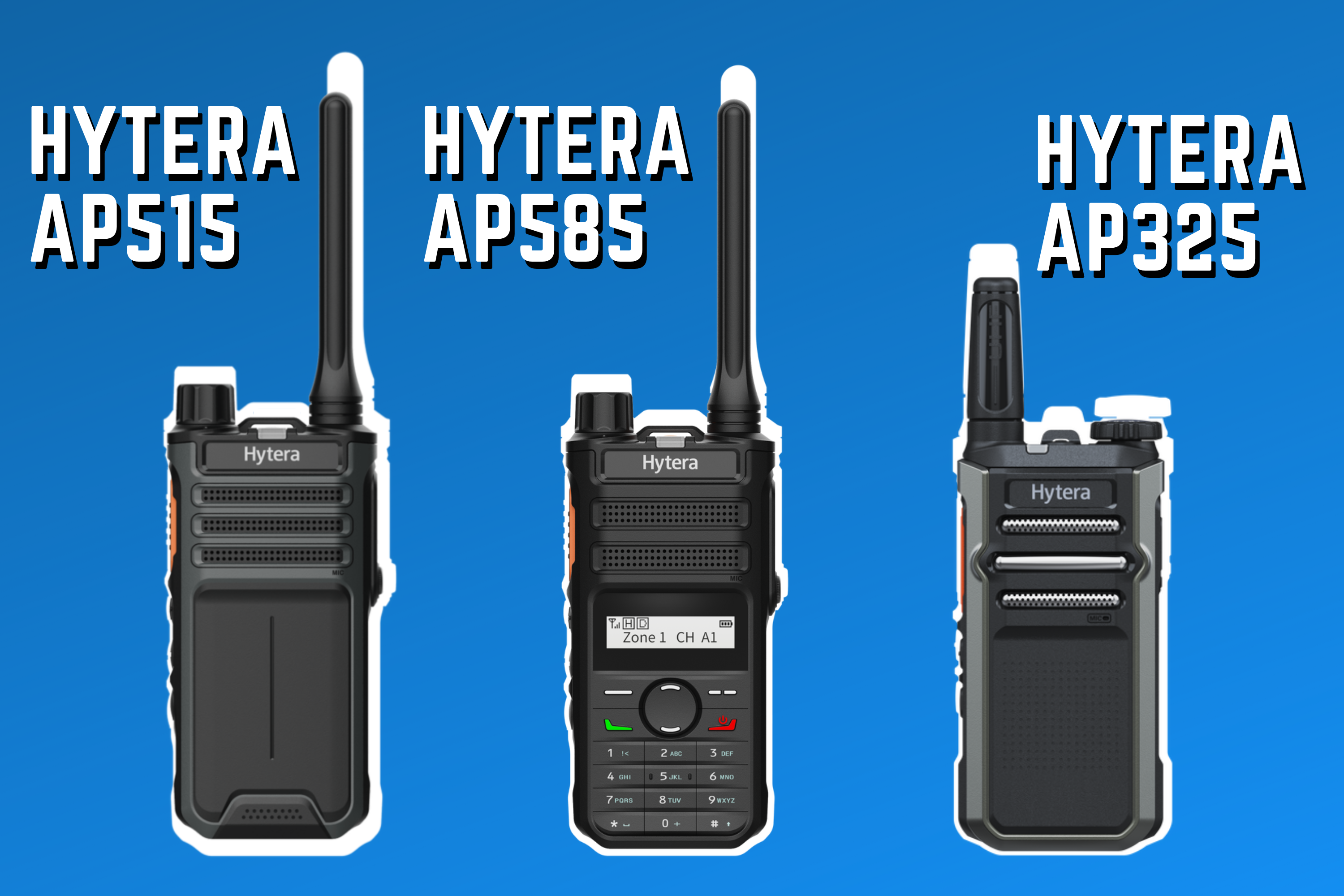 Hytera AP szériás DMR adóvevők