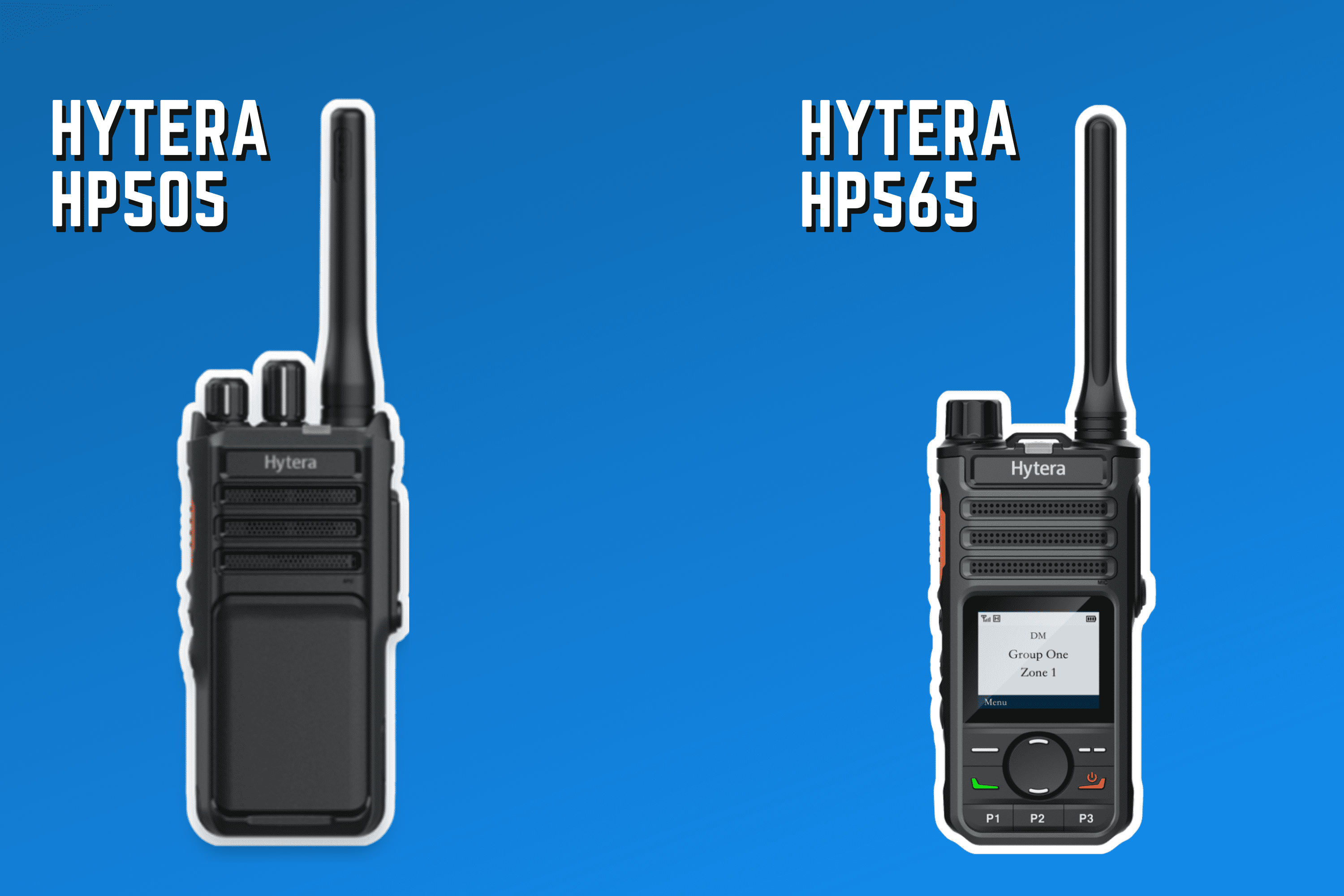 Hytera HP szériás DMR adóvevők