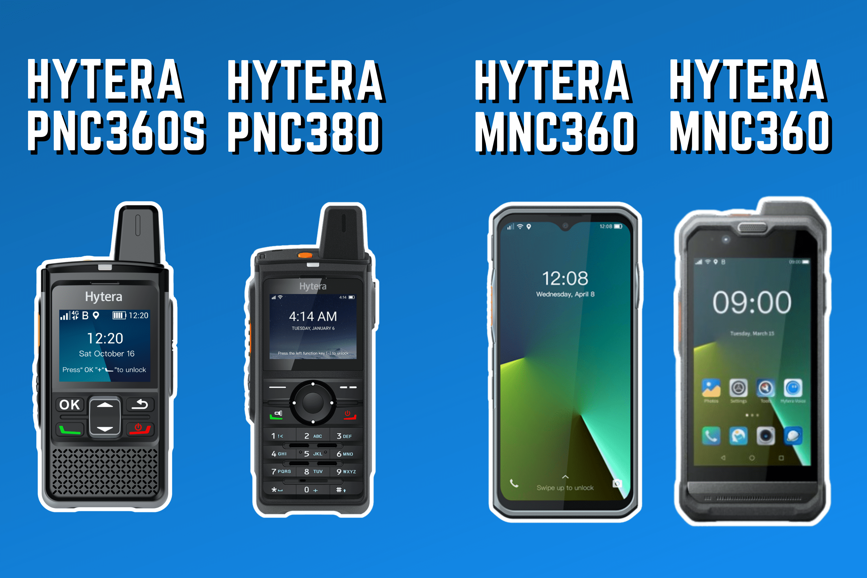 Hytera PoC internetalapú kézi adóvevők