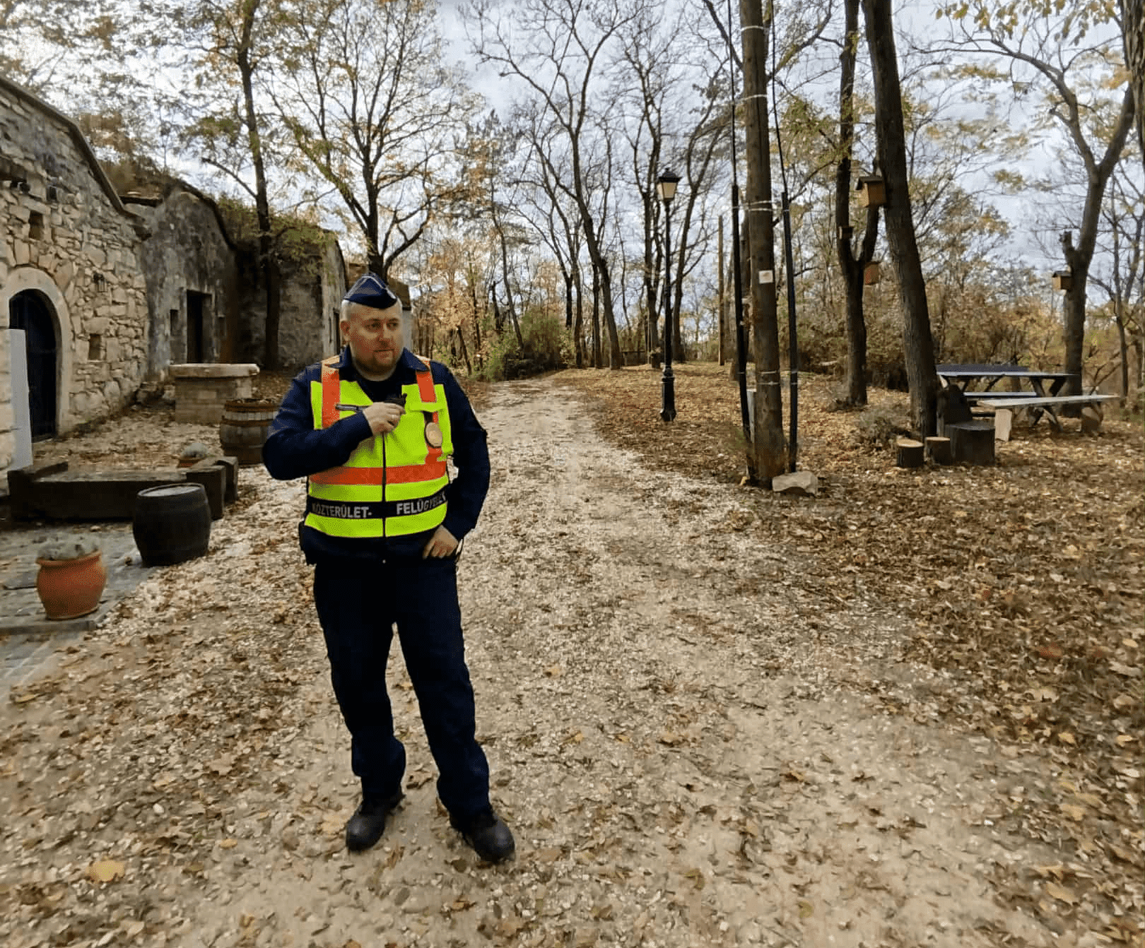 Pátyi rendészetis kolléga