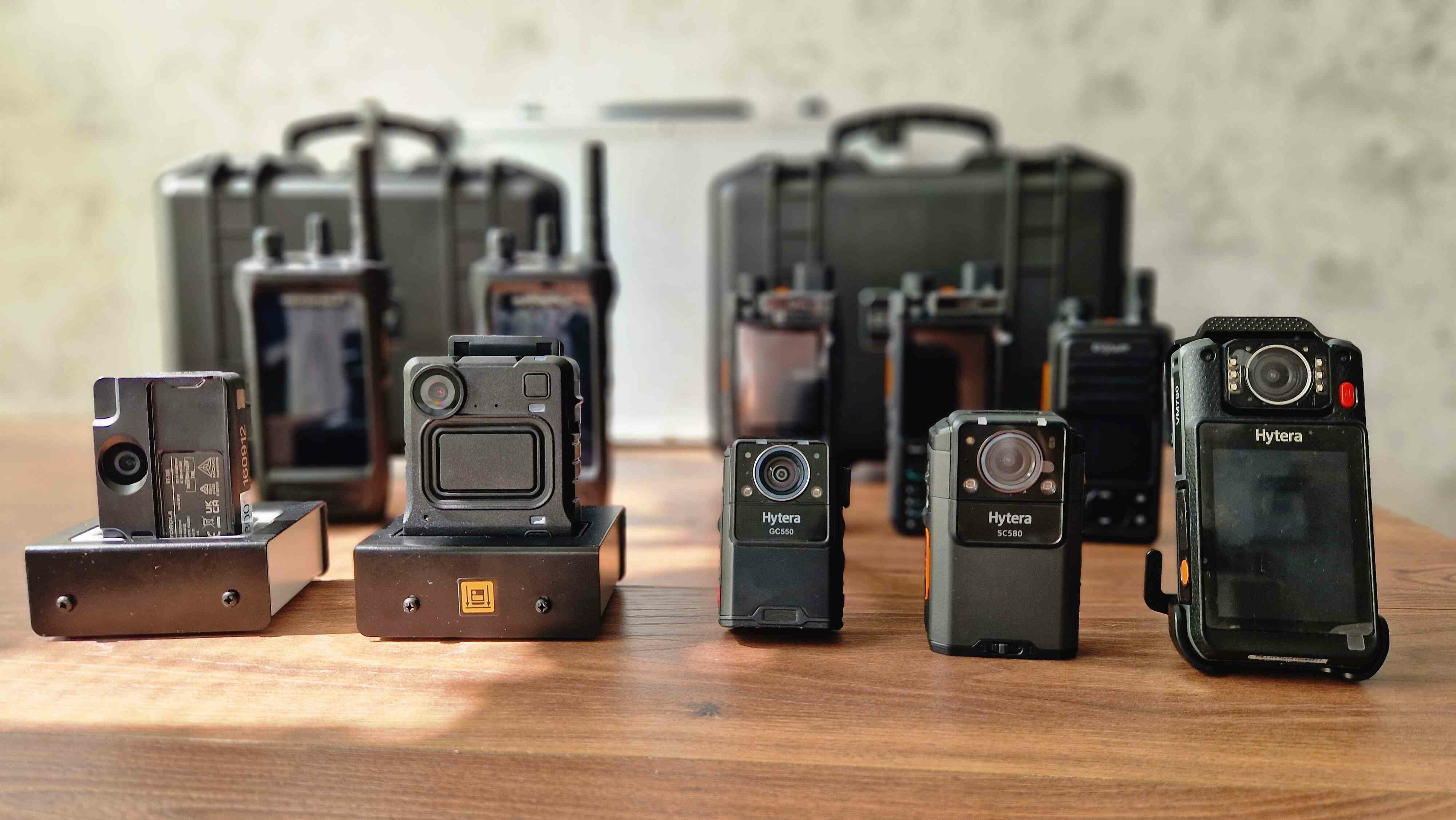 Motorola and Hytera body cameras in the AnicoHamshop portfolio
