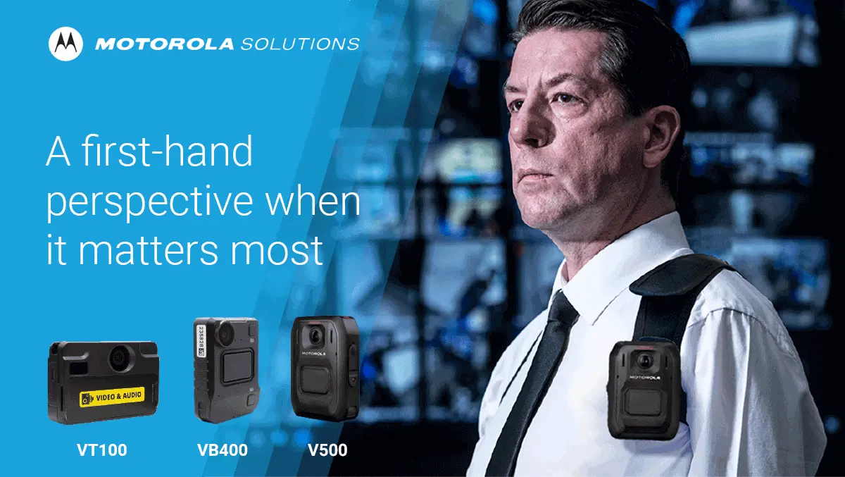 Motorola VB400 and VT100 body camera