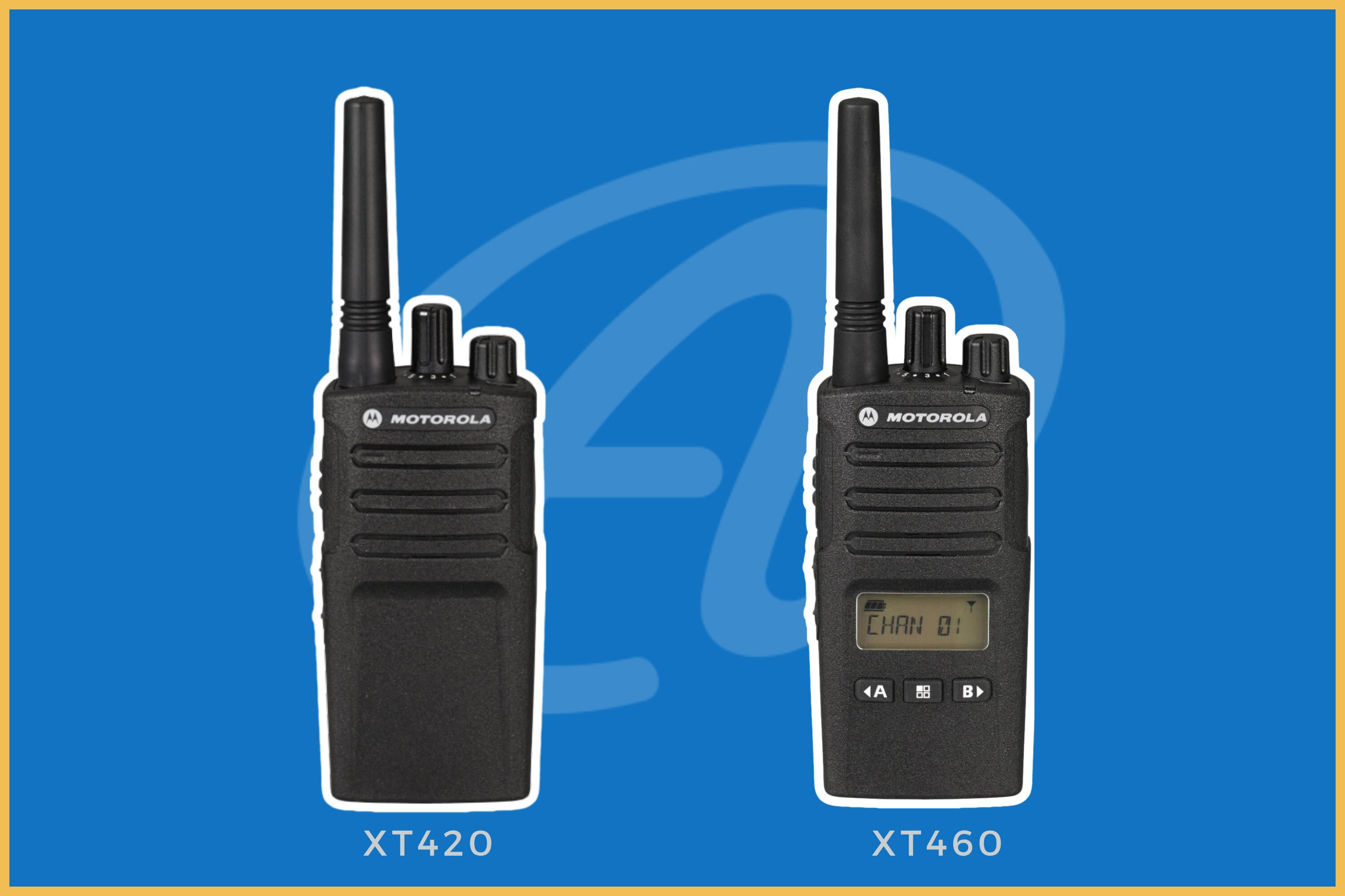 Emițătoare-receptoare industriale Motorola PMR446 – Motorola XT420 și XT460