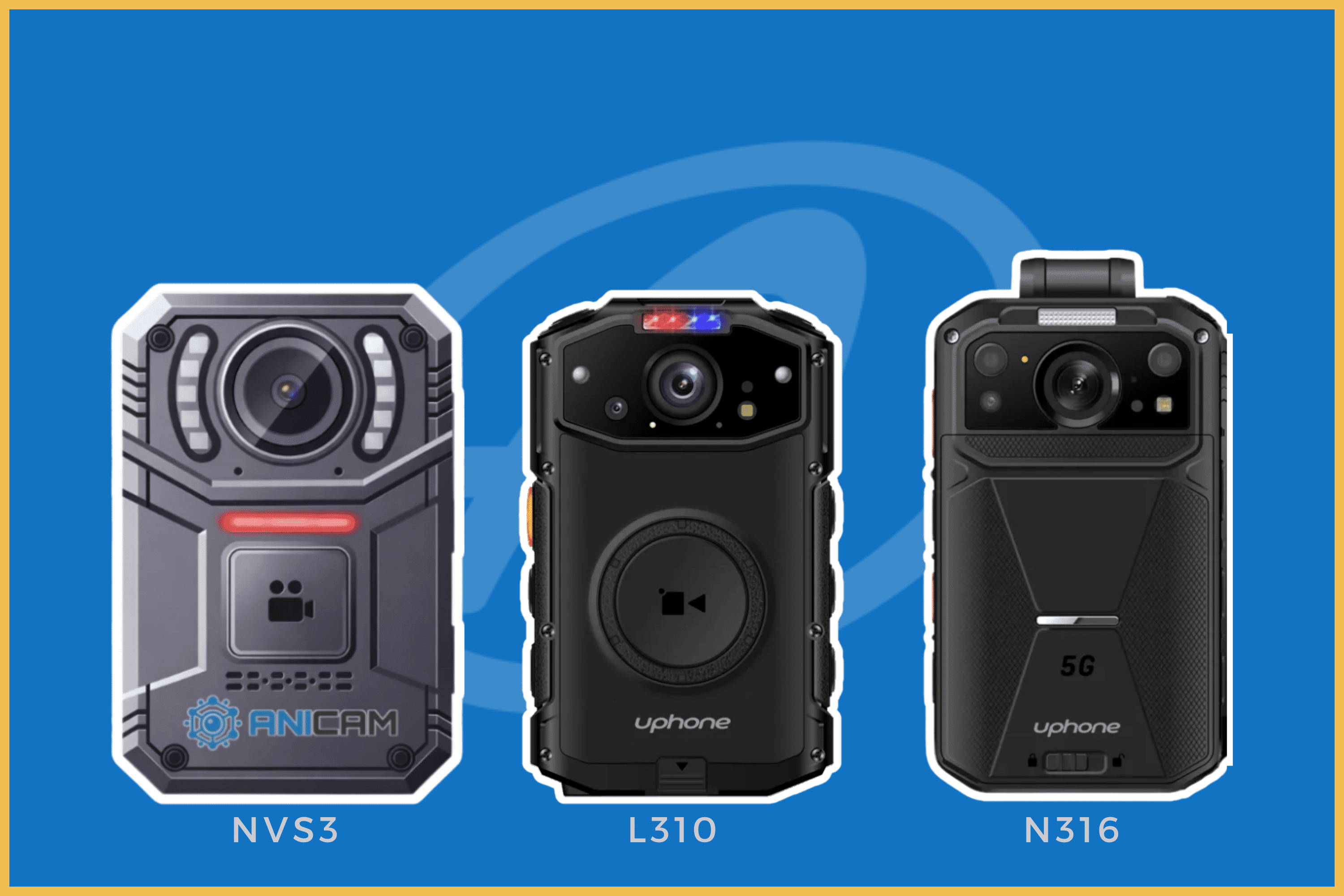 Camere video ANICAM NVS3, Uphone L310 și N316