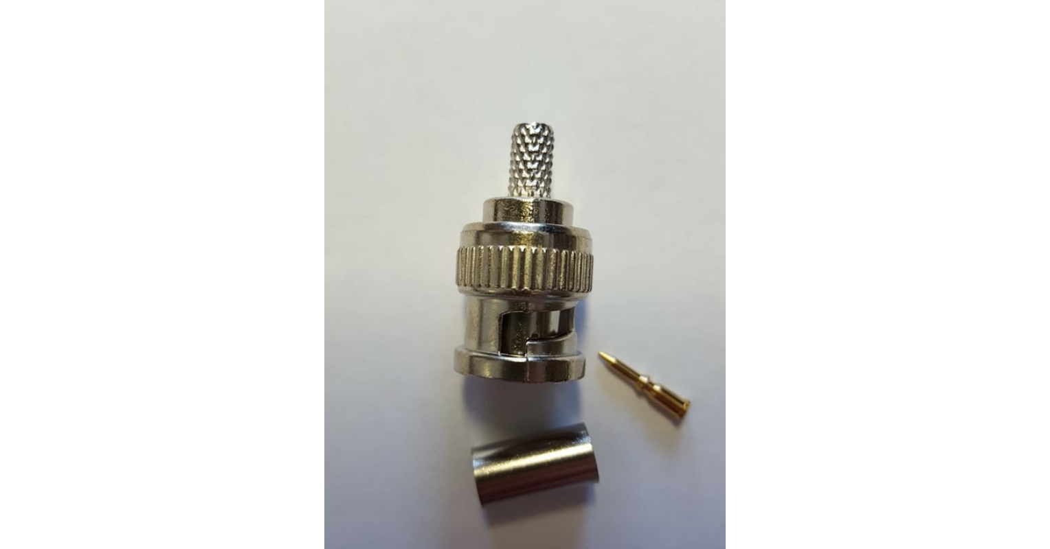 BNC CONNECTOR CRIMPING / RG58