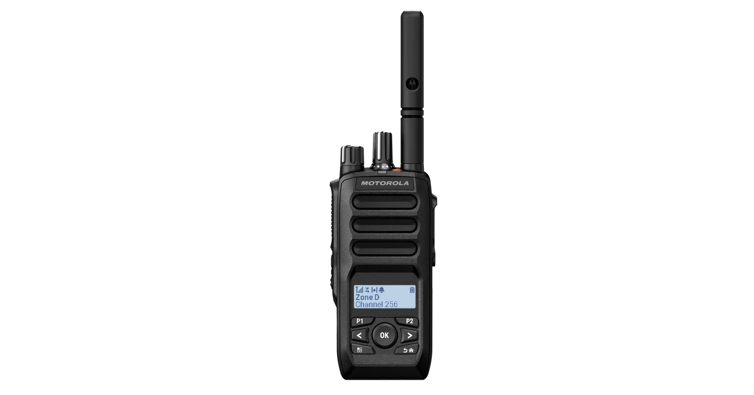 Motorola R5 136-174 digital handheld transceiver with display