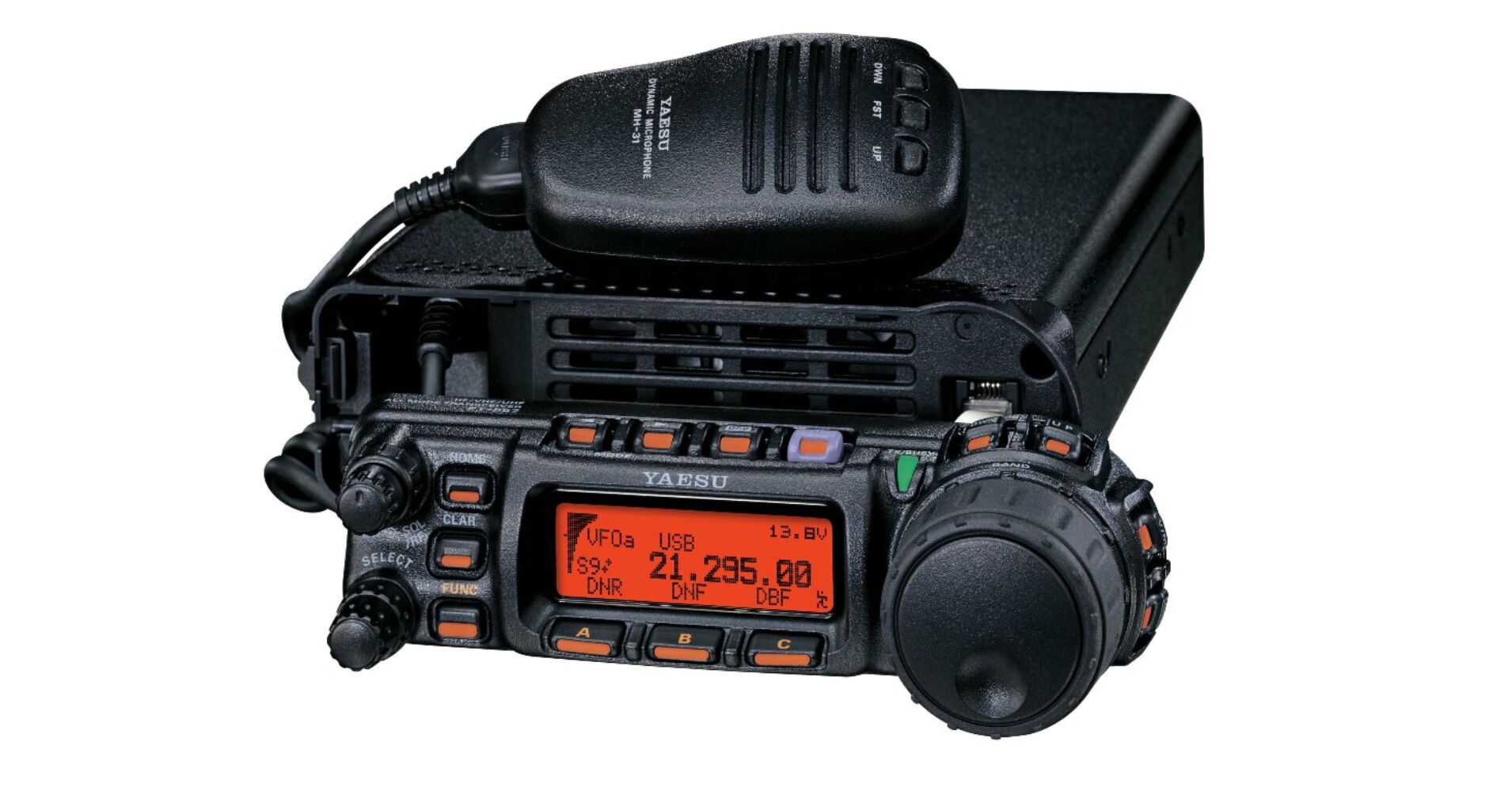 Yaesu FT857D ALL MODE HF VHF UHF MOBILE TRANSCEIVER