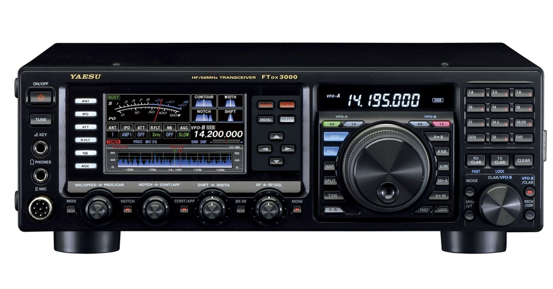 Yaesu FTDX3000D HF+6m ALL MODE TRANSCEIVER