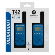Kép 5/5 - Motorola Talkabout T42 walkie talkie / kék