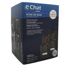 Kép 2/2 - eChat LITE QUAD E350 internetalapú POC adóvevő csomag / 4db E350