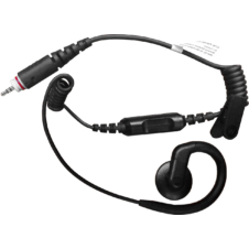 Picture 2/2 -MOTOROLA PMLN8125 IN-LINE PTT EARPIECE WITH SHORT CORD / CLPe