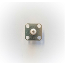 Imagine 2/3 - SMA FEMALE PANEL CHASSIS MOUNT FLANGE, PTFE