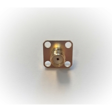 Imagine 3/3 - SMA FEMALE PANEL CHASSIS MOUNT FLANGE, PTFE