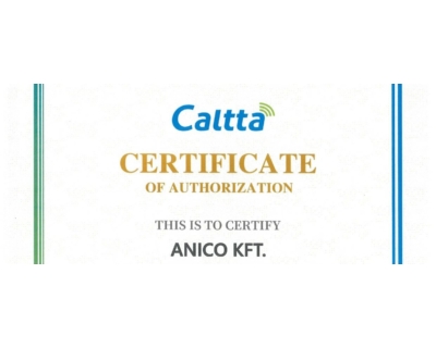 Az Anico Kft. hivatalosan is a Caltta Technologies exkluzív kizárólagos magyarországi disztribútora lett!