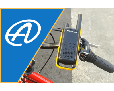 Safety accessories for bicycle / motorcycle transceiver use