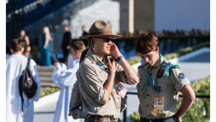 Prayers next to radio frequencies - IEC closing interview with Gergő Kriszbacher Deputy Commander of the Scouts IEC contingent