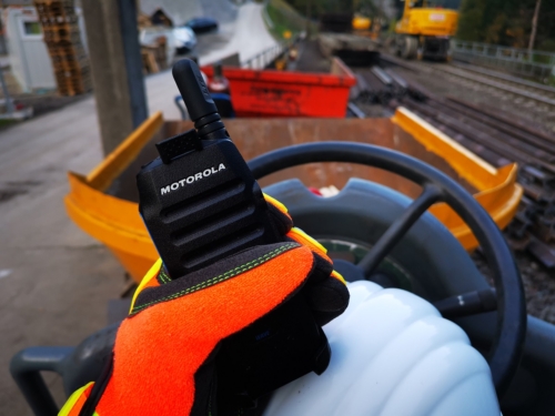 Motorola WAVE TLK100I - ipari környezetben