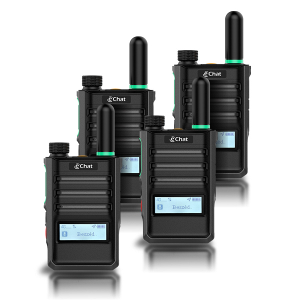 eChat Lite Quad - eChat E350 PoC Internetalapú adóvevő Quad Pack