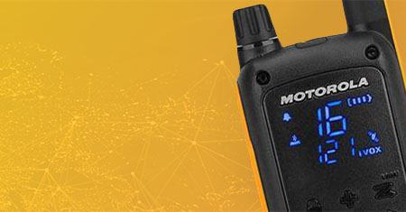Motorola walkie talkie