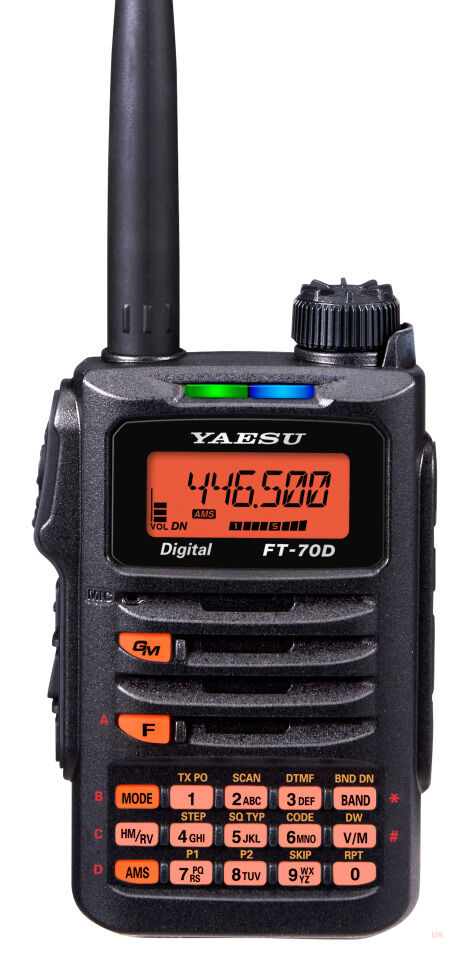 Yaesu FT-70DE Dual Band Handheld Transceiver
